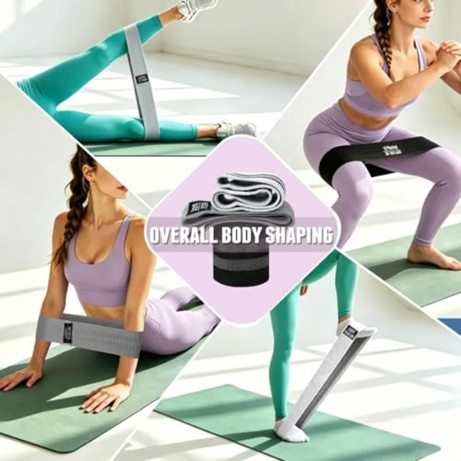Resistance Bands Set – 3 Professional Exercise Bands for Strength Training - close-up detail