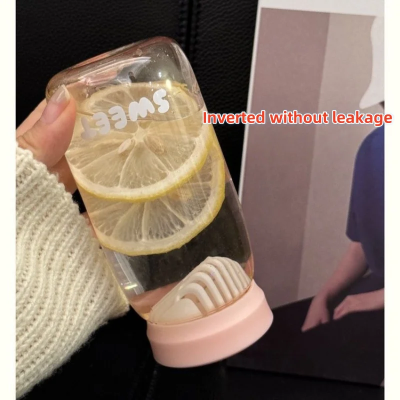 Simple and fresh mini water cup heat-resistant anti drop portable plastic - size and dimensions