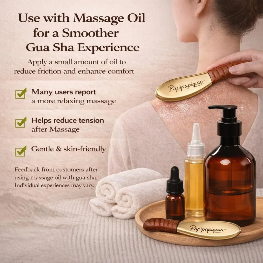 Copper Brass Gua Sha Scraper – IASTM Fascia & Soft Tissue Massage Tool - color options