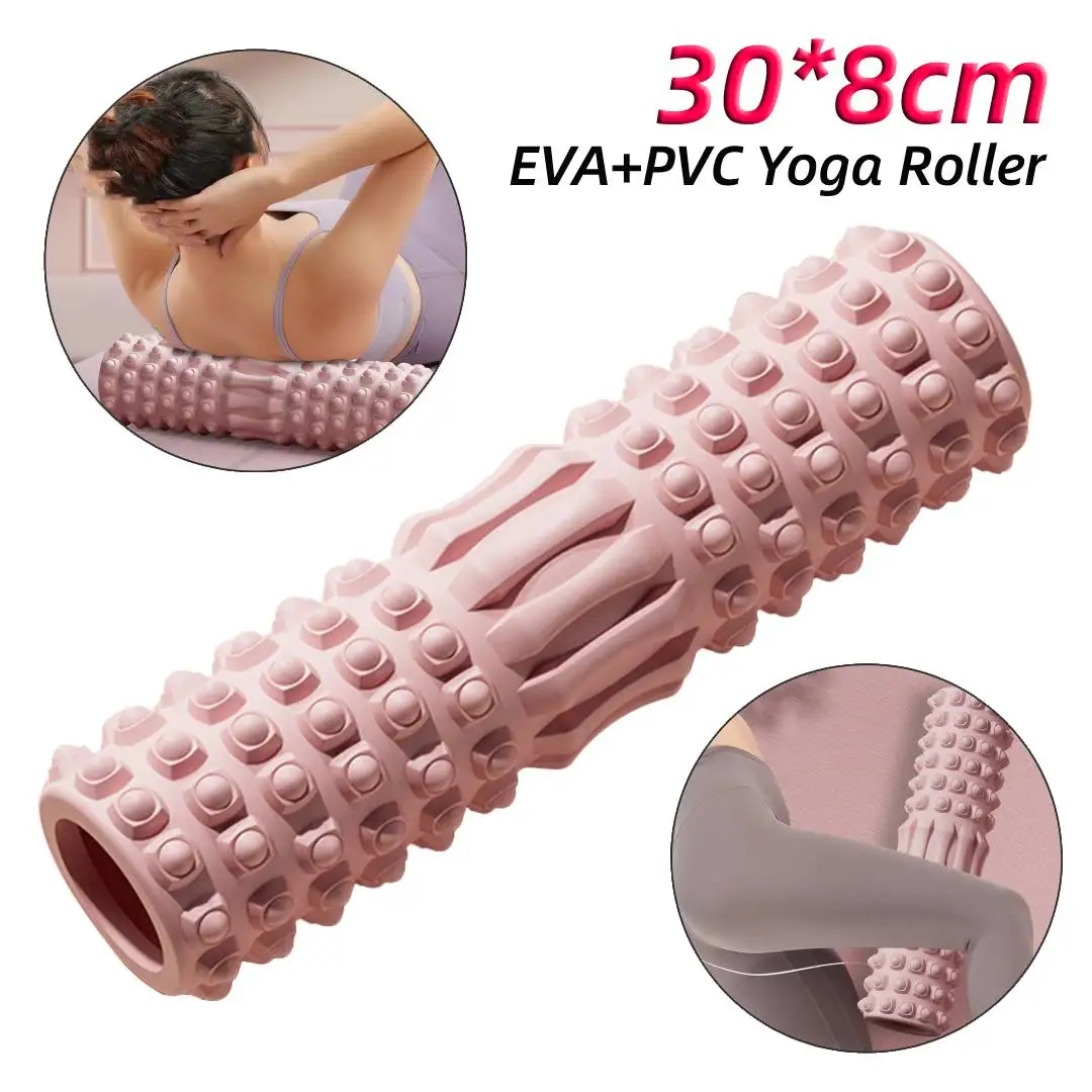 EVA Foam Roller 30cm – Deep Tissue Muscle Massage & Myofascial Release