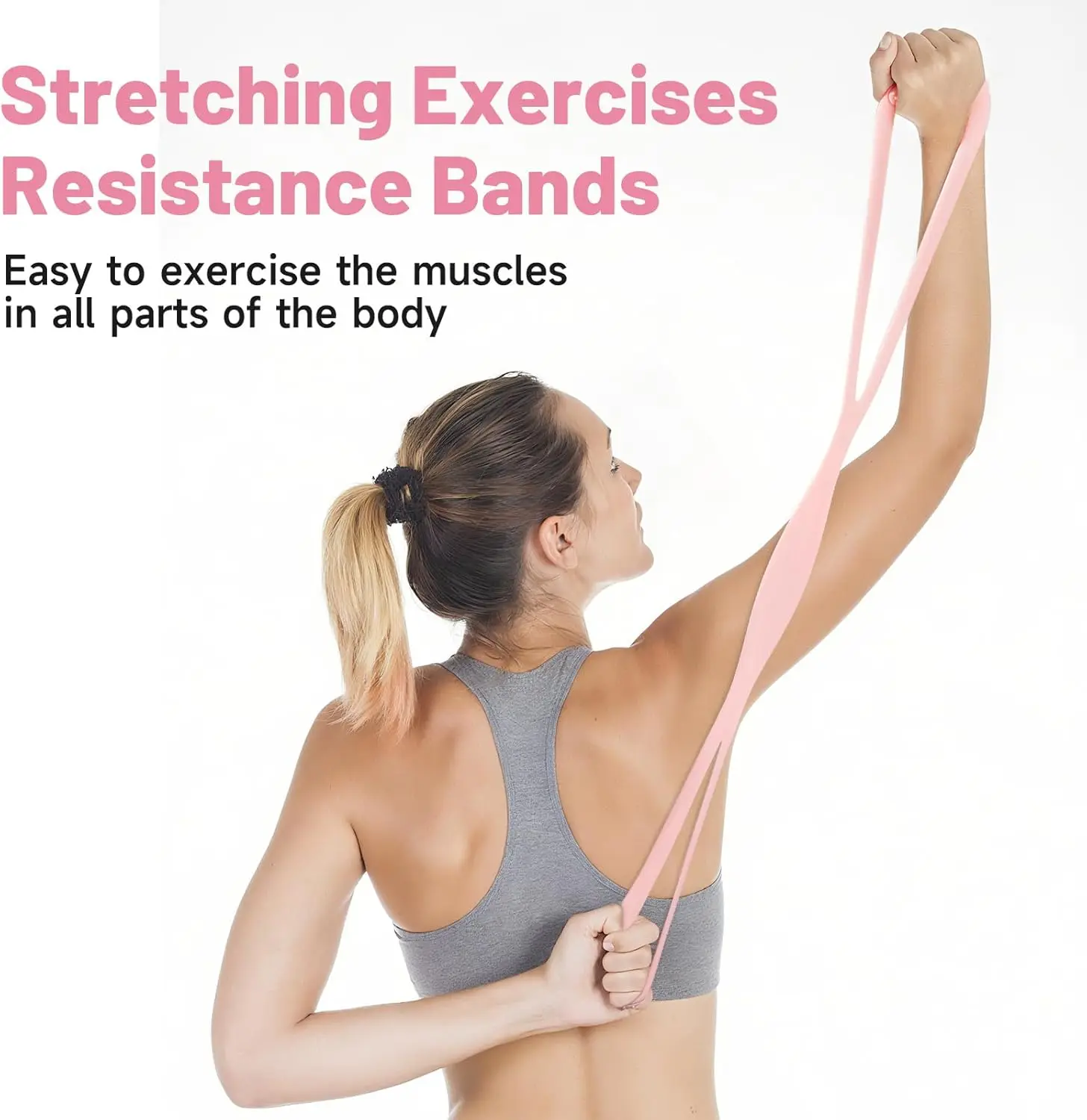 Figure-8 Resistance Band – Shoulder, Back & Arm Trainer
