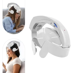Electric Head Massager Helmet – Multi-Point Kneading Scalp & Tension Relief