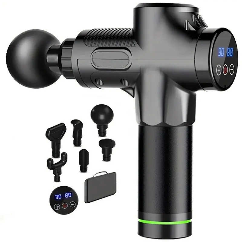 Percussion Massage Gun – Cordless Deep Tissue Muscle & Fascia Recovery - size and dimensions