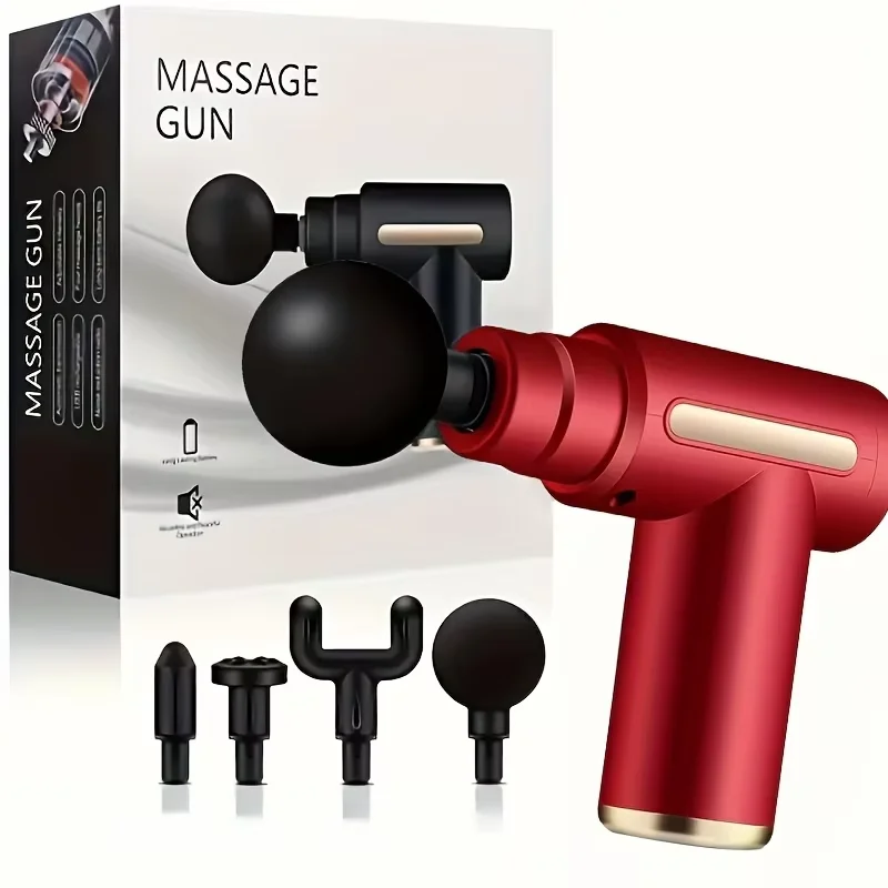 Mini Massage Gun – Portable Deep Tissue Percussion Muscle Massager - packaging