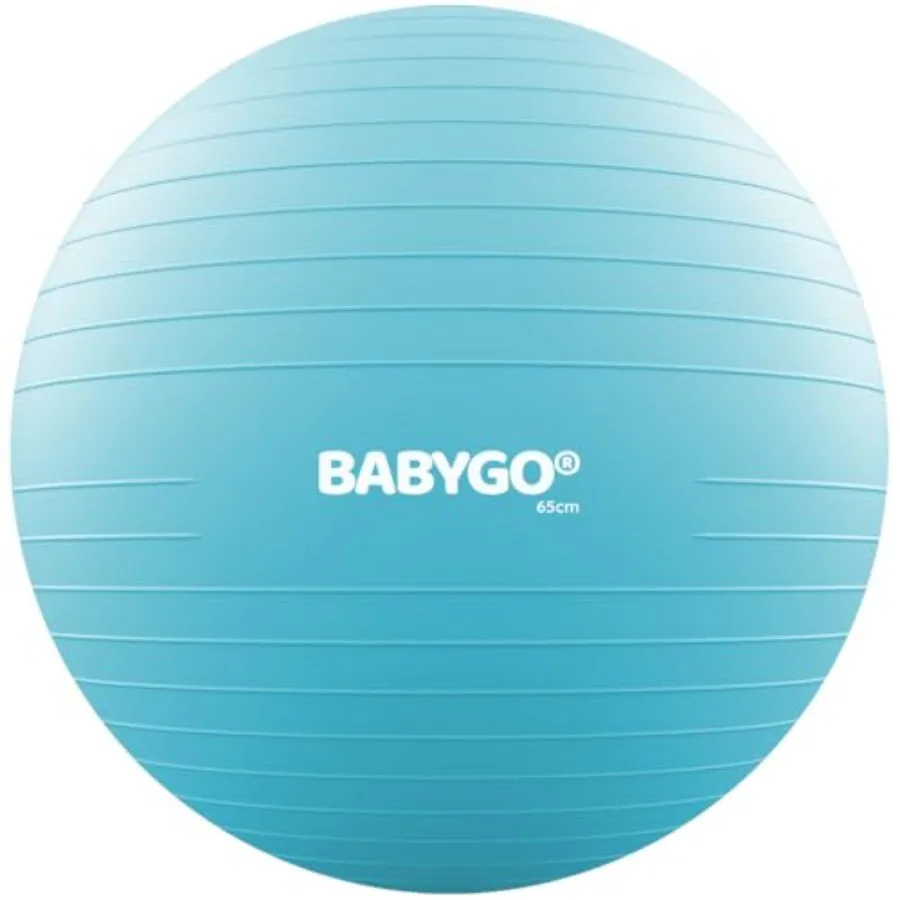 Birthing Ball with Guide Book – Pregnancy Yoga, Labour & Postnatal Exercise Ball - packaging