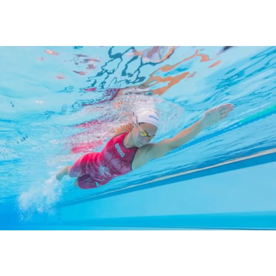 Silicone Racing Swim Cap – Hydrodynamic Competition Cap for Men & Women - color options