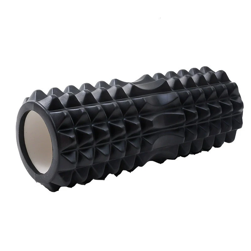 EVA Yoga Column Foam Roller - Smooth Muscle Roller for Pilates & Recovery - side view