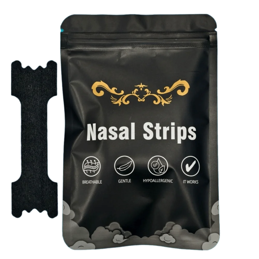 Nasal Strips, 30 Pack - Drug-Free Nose Strips for Congestion & Snoring - packaging