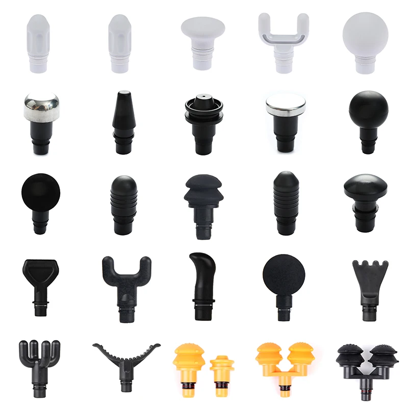 Massage Gun Replacement Heads – Fascia Gun Attachment Set