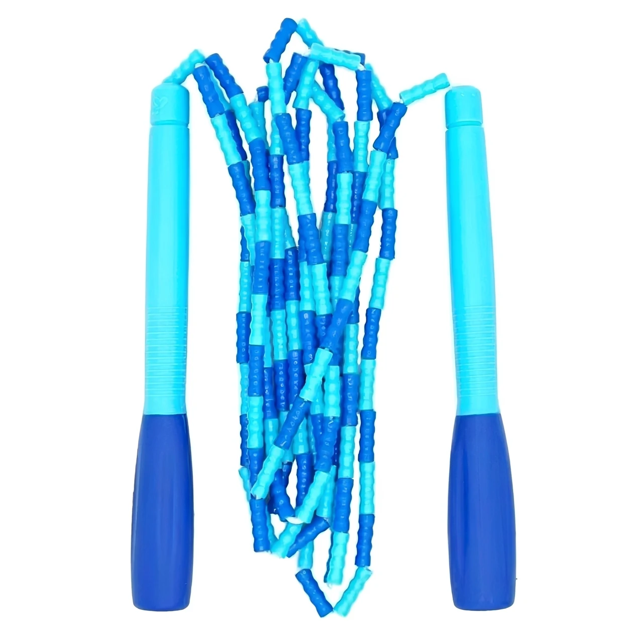 YUEDONG Adjustable Soft Beaded Jump Rope for Kids Adults TPU Segment - in use