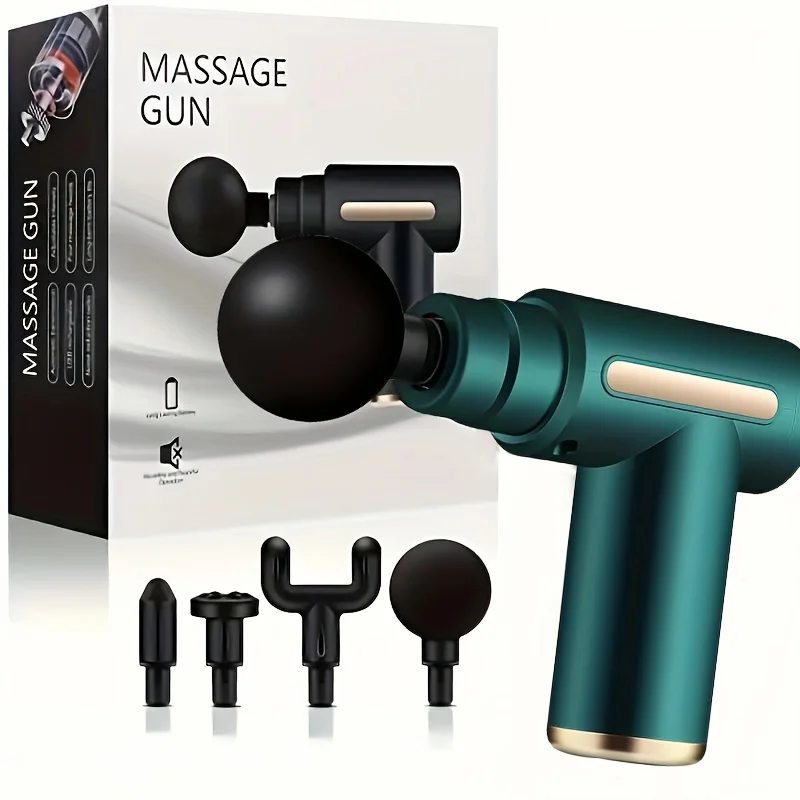 Mini Massage Gun – Portable Deep Tissue Percussion Muscle Massager - detail view
