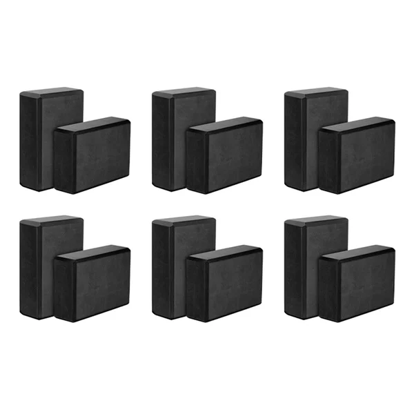 Yoga Blocks 2 Pack 23X15X7.6Cm High Density EVA Foam Block Exercise - size and dimensions