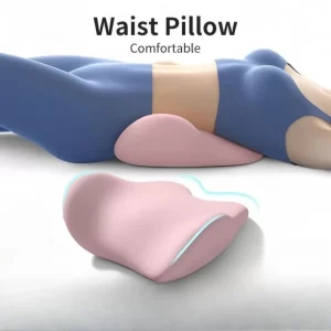 Memory Foam Lumbar Support Cushion – Office Chair & Car Back Pillow