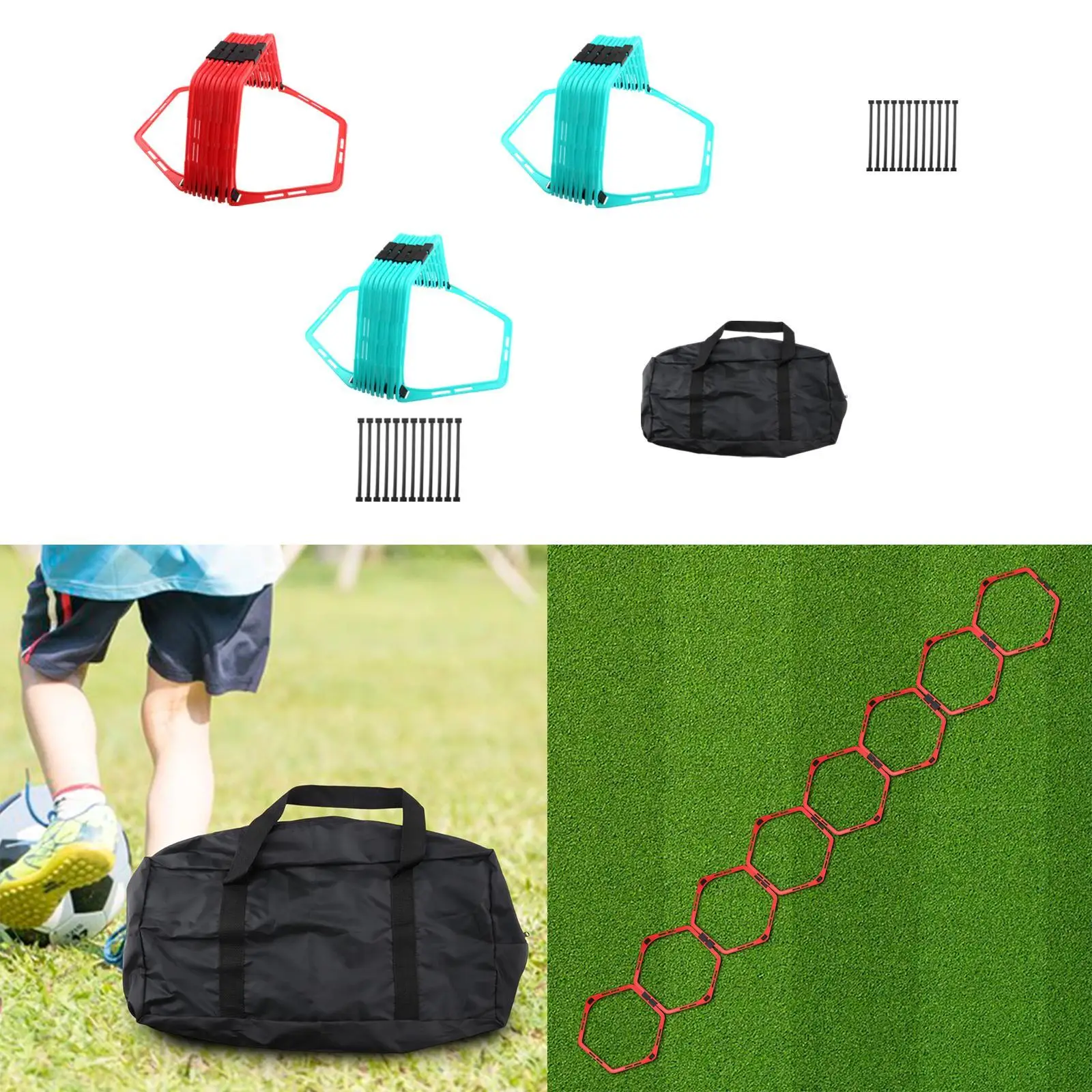 Soccer Agility Ladder Speed Multifunction Training Equipment for Kids Adults Outdoor - close-up detail