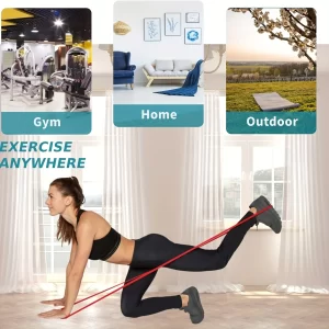 Stackable TPE Resistance Band – Heavy Tension Latex-Free Band