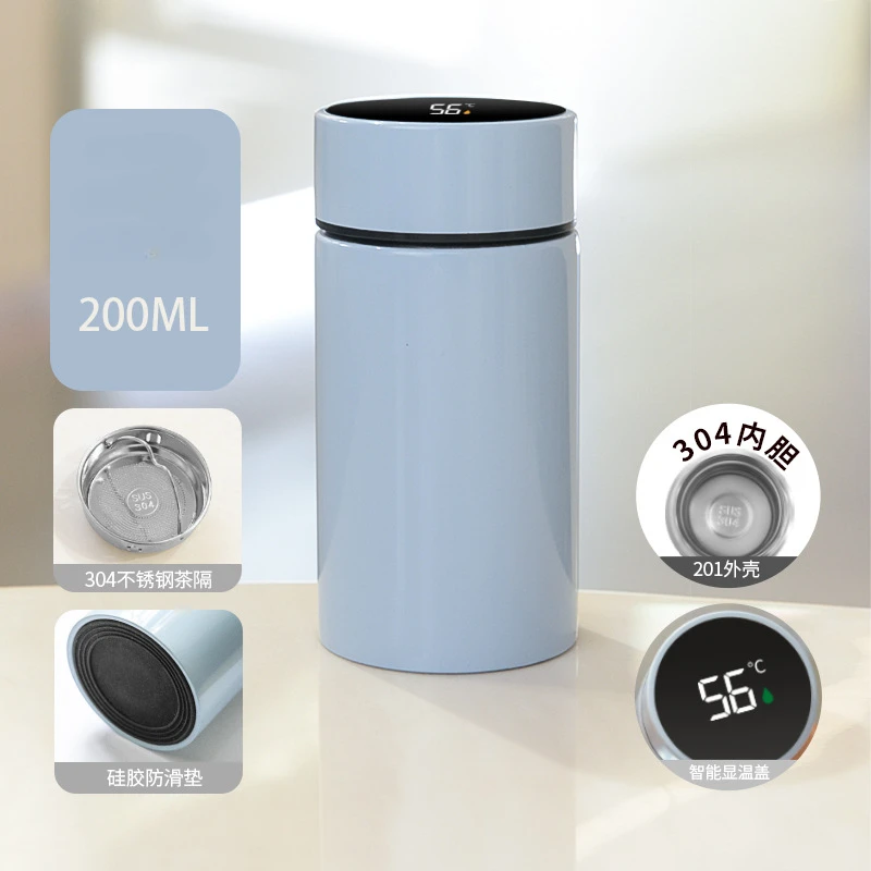 Smart Thermos Flask 200ml – Vacuum Cup with LED Temperature Display - packaging