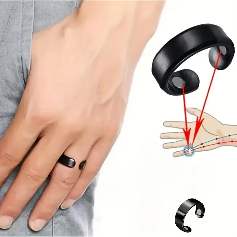 Acupressure Anti-Snoring Rings 3-Pack – Battery-Free Bedtime Ritual for Better Sleep - size and dimensions