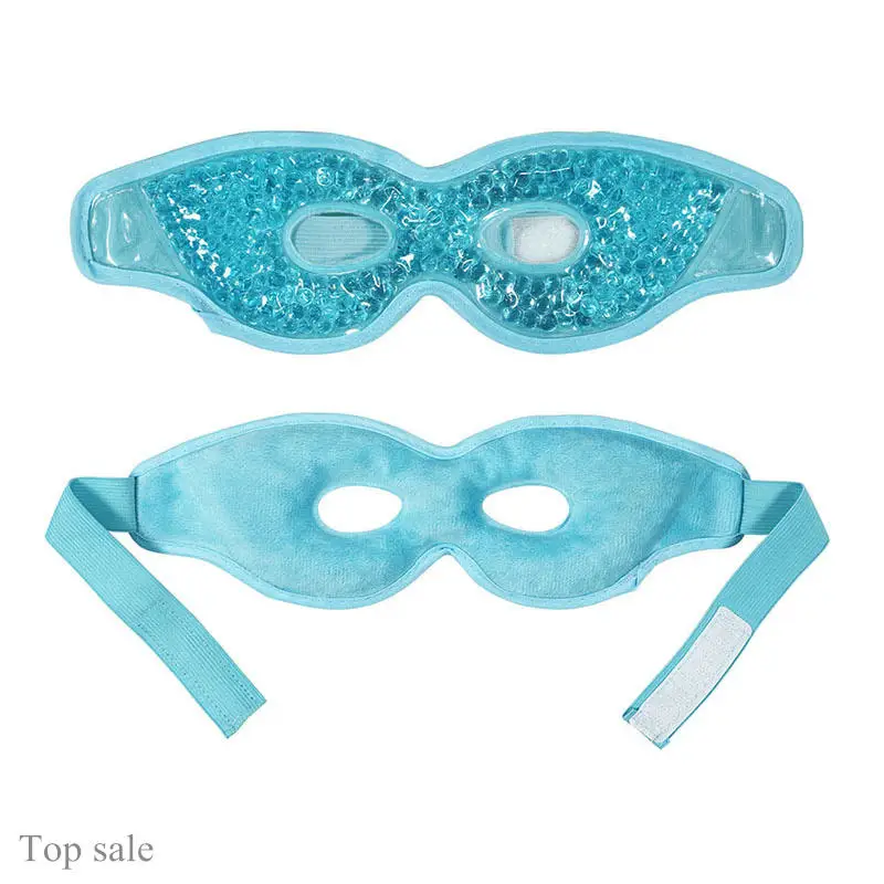 Cooling Gel Eye Mask – Reusable Hot & Cold Compress with Eye Holes - texture detail