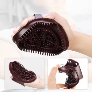 Wooden Body Massage Brushes – Set of 2 Dry Brushing Tools