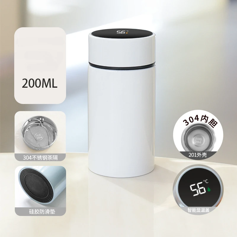Smart Thermos Flask 200ml – Vacuum Cup with LED Temperature Display - view 12