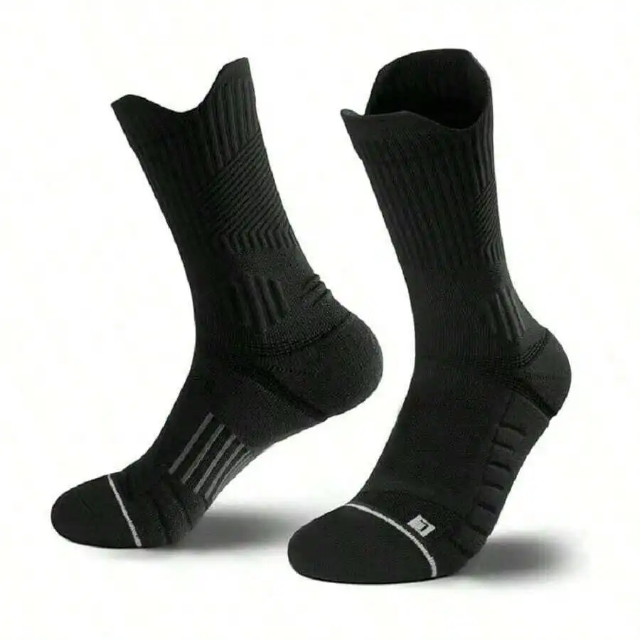 High Compression Athletic Socks – Unisex Running & Outdoor Sports Socks - close-up detail
