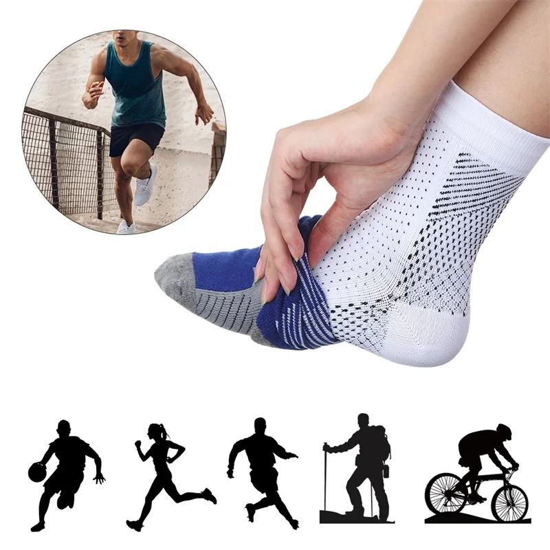 Foot Compression Sleeves – Graduated Circulation Socks for Swelling & Fatigue - color options