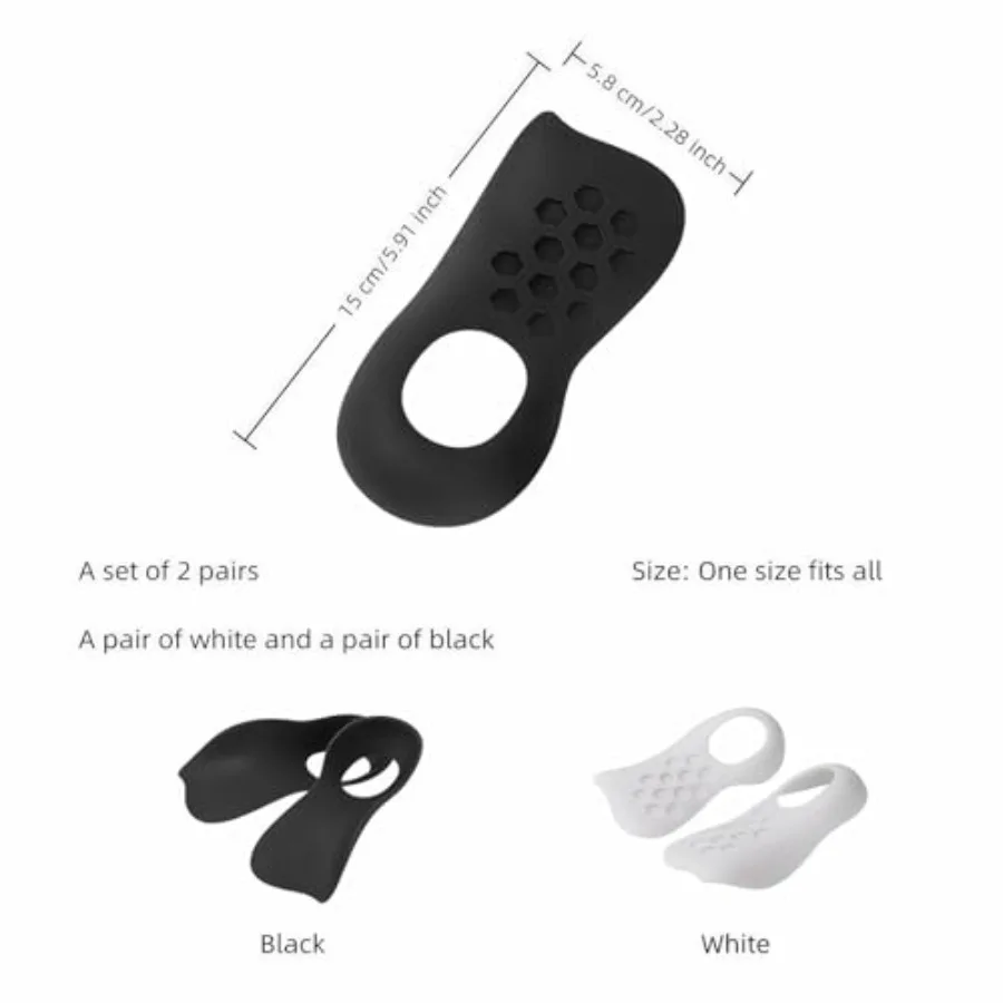 Arch Support Insoles – Plantar Fasciitis Inserts for Men & Women - close-up detail