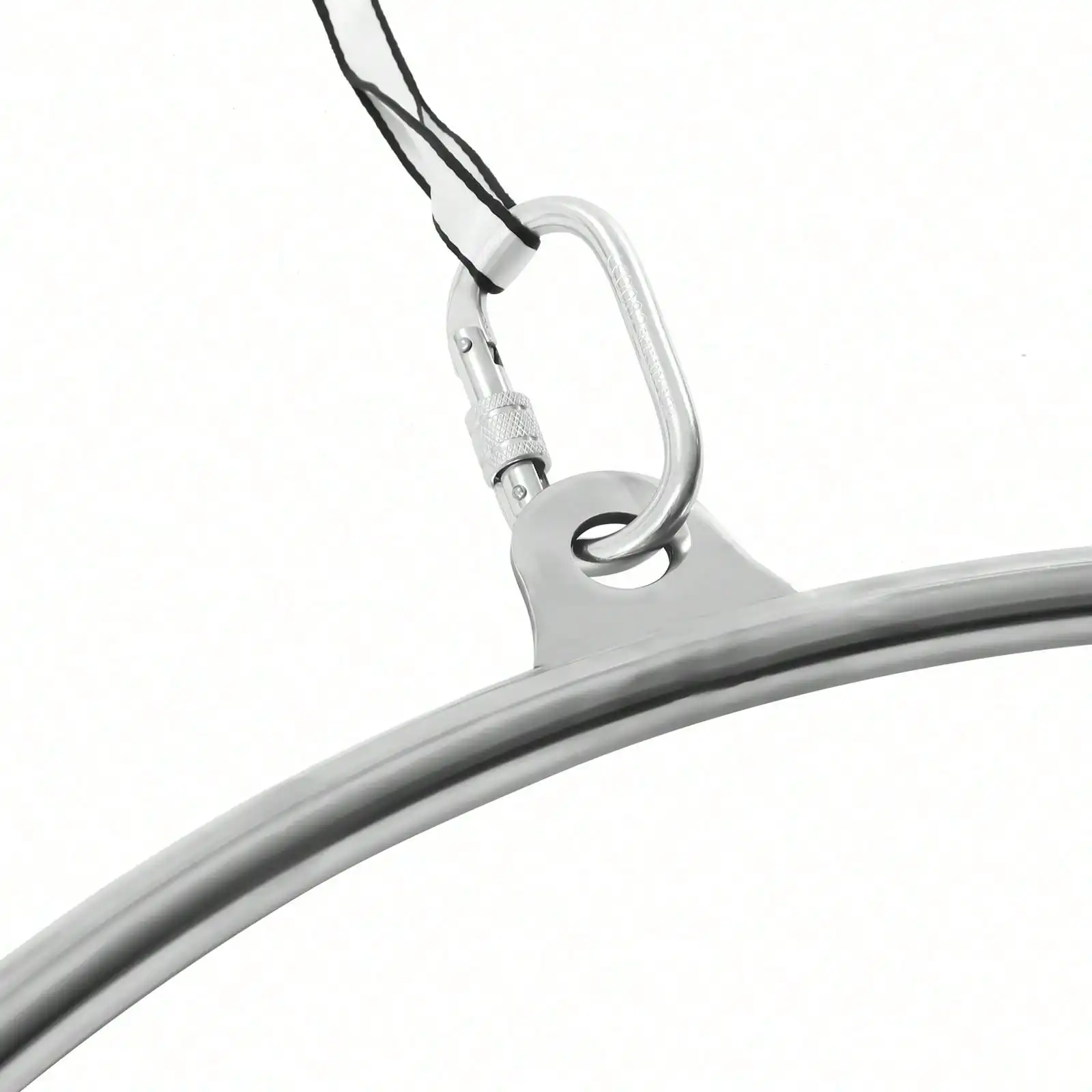 Aerial Lyra Hoop 90cm – Stainless Steel Aerial Ring for Dance, Yoga & Circus Training - size and dimensions