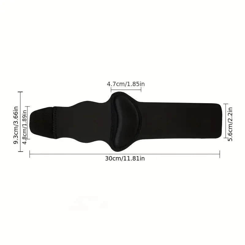 2pcs Unisex Compression Arch Support Insoles Flat Feet High Arches Fallen - size and dimensions
