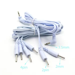 TENS Electrode Lead Wires – Replacement Jack Cables for EMS Units