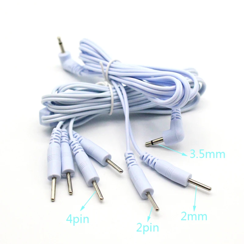 TENS Electrode Lead Wires – Replacement Jack Cables for EMS Units