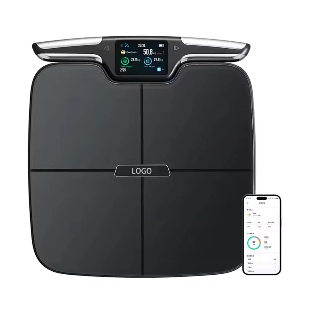 Smart Scale 8-Electrode Total Body Composition Analyzer with Hand Foot Electrodes - packaging