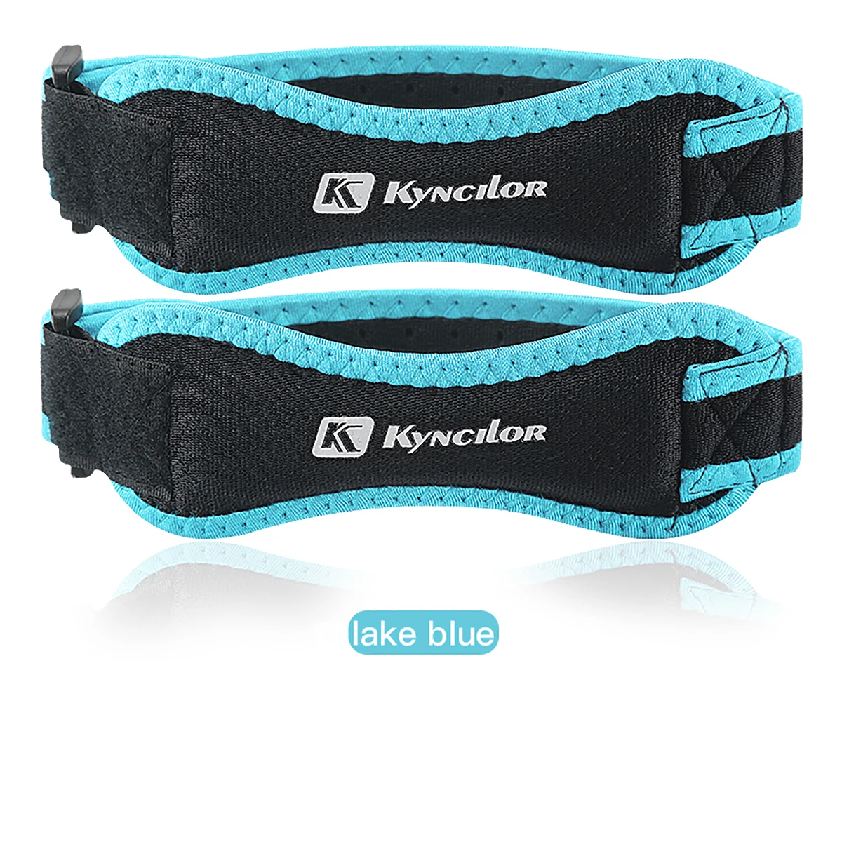 Patella Knee Strap – Adjustable Silicone Kneecap Support Band - side view
