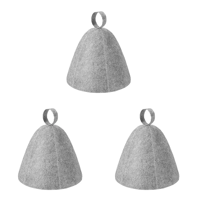 Sauna Hats Thicken Wool Felt Shower Cap Hair Turban Quickly Towel - view 15