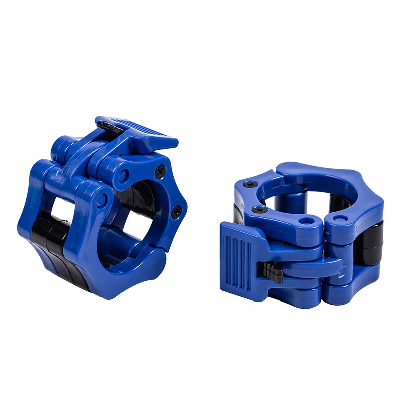 Spin Lock Barbell Collars 25mm – 2pc Quick-Release Weight Bar Clamps - color options