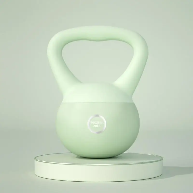 Soft Kettlebell with Handle – Sand-Filled Kettlebell for Home Training - detail view