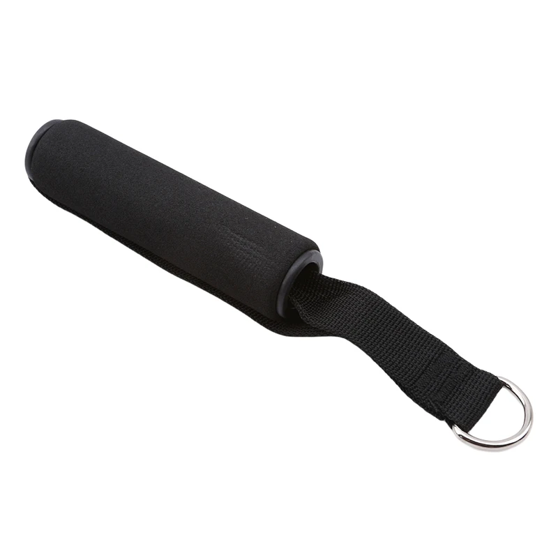 Resistance Band Handles Pair – Foam Grip Pull Rope & Yoga Hammock Handles - alternate view