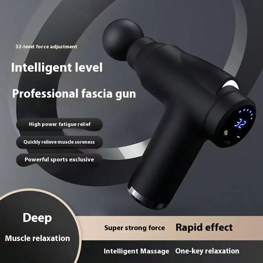 32-Speed Massage Gun – Deep Tissue Percussion Muscle Massager - close-up detail