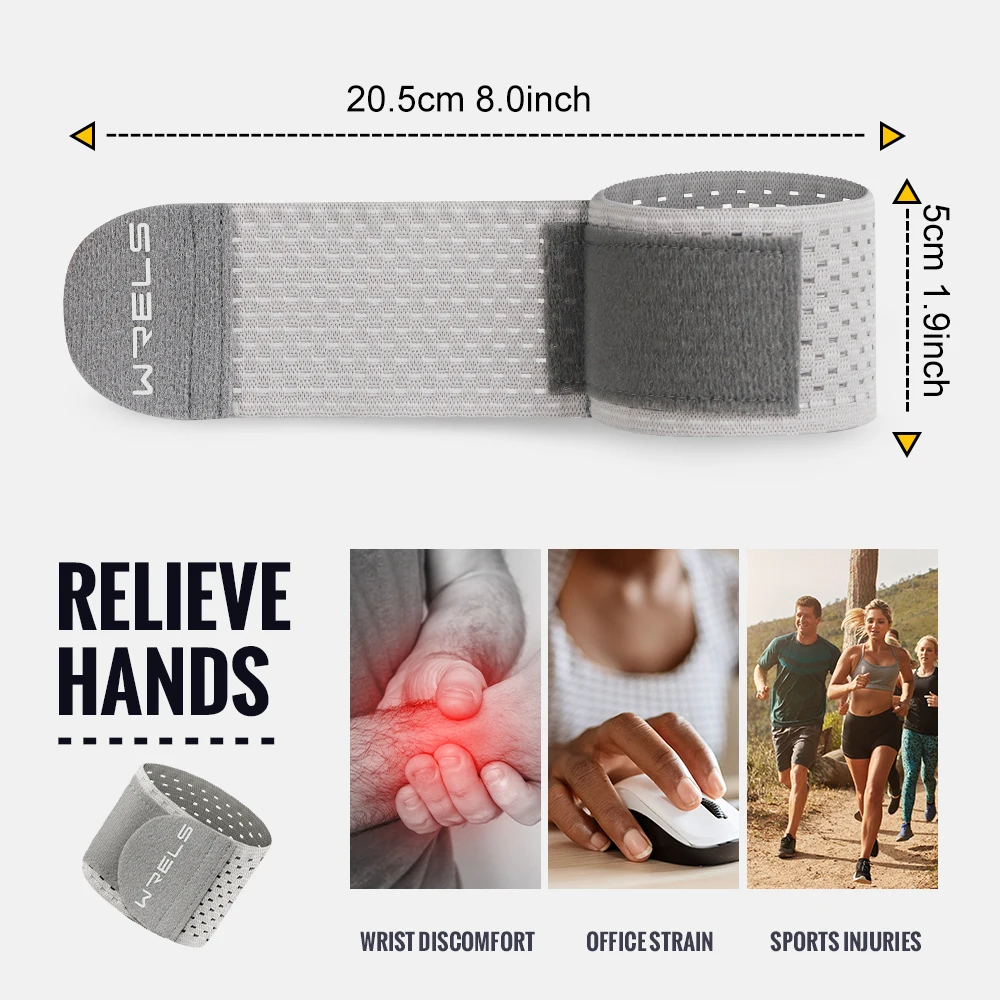 Weightlifting Wrist Wraps – Support Straps for Pressing & Gripping - size and dimensions