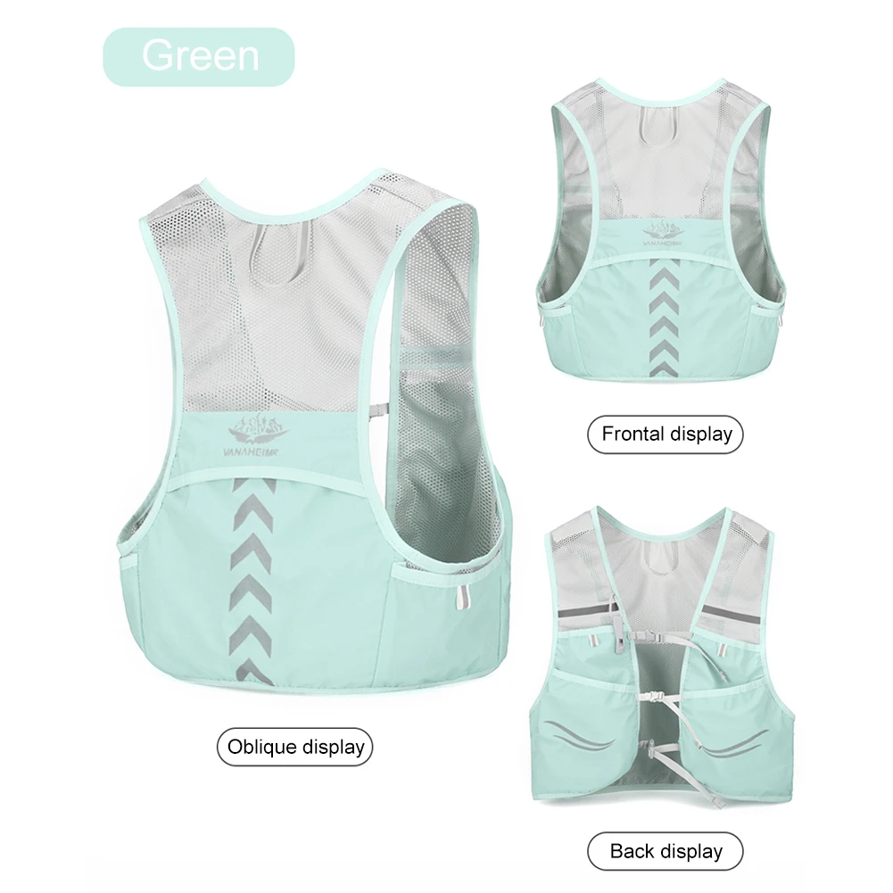 Ultralight Hydration Running Vest – Marathon, Trail & Cycling Race Pack - close-up detail