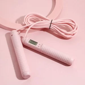Digital Jump Rope – Calorie Counter, 118in Steel Wire Skipping