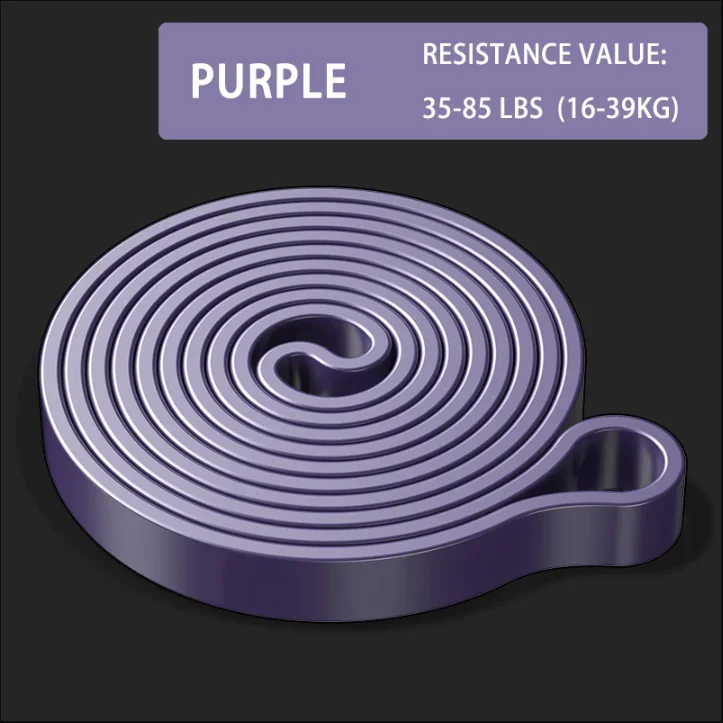 Yoga Resistance Loop Band – Elastic Stretching Band for Hips, Squats & Glutes - view 12