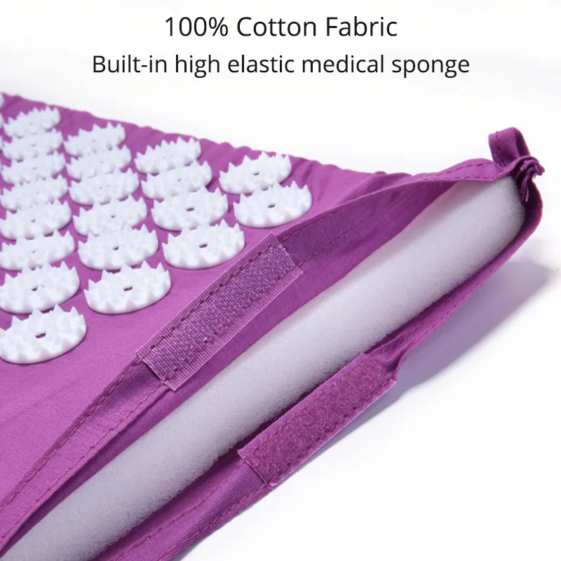 Acupressure Mat & Pillow Set – Back and Neck Massage Mat - alternate view