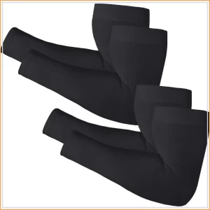 UV Protection Arm Sleeves – Cooling Compression Sleeves, L–XL