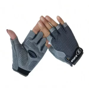 Unisex Half-Finger Gloves – Breathable Anti-Slip Sports Mitts
