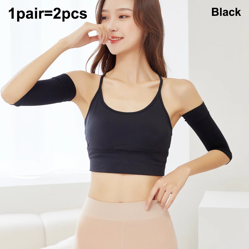 Neoprene Sauna Arm Bands (2pcs) – Warmth & Compression Sleeves for Training - side view