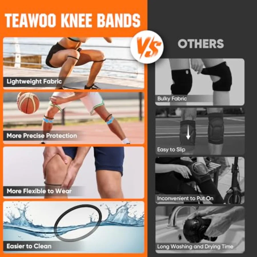 Patellar Tendon Strap – Knee Pain Relief Band for Running & Jumping - size and dimensions