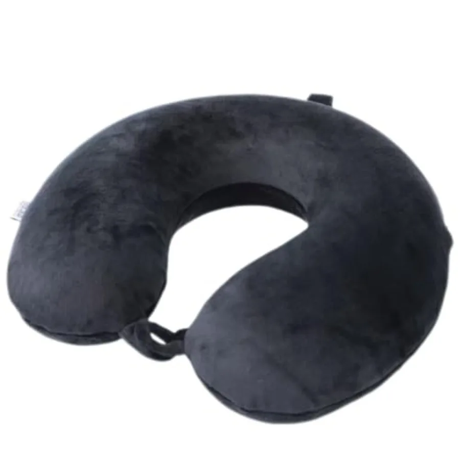 Memory Foam Travel Neck Pillow – U-Shaped Support for Flights & Car - color options