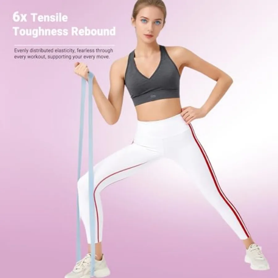 Elastic Loop Resistance Bands – 2, 3 & 4 Pack for Home Workouts - size and dimensions