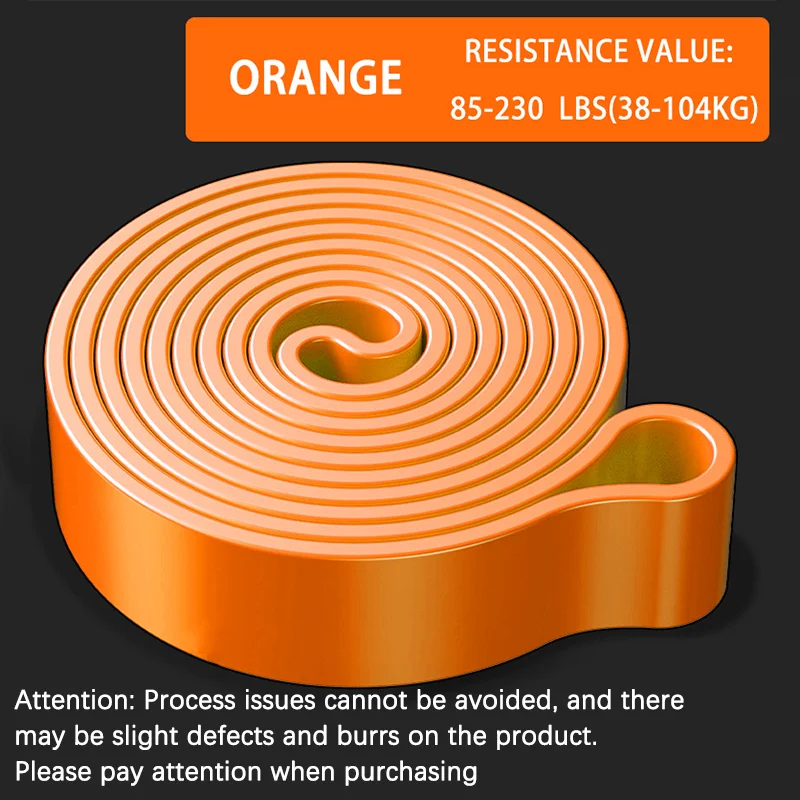 Yoga Resistance Loop Band – Elastic Stretching Band for Hips, Squats & Glutes - side view